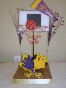 Basketball DIY Centerpiece